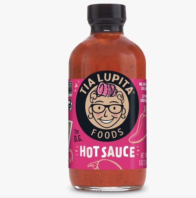 The hot sauce