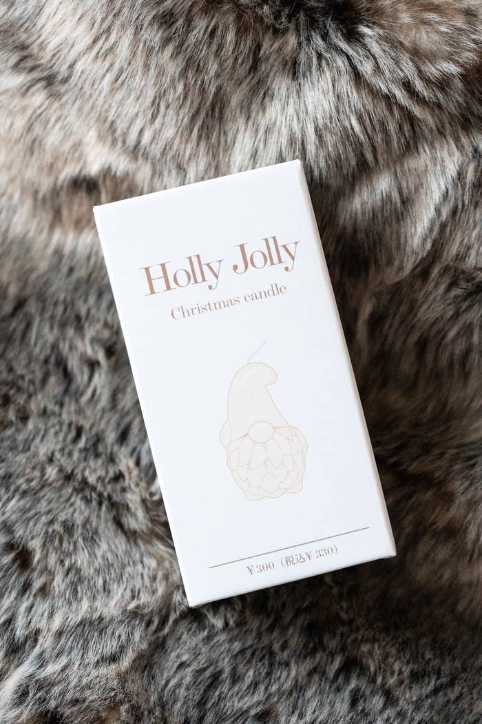3COINS（スリコ）のオススメインテリア「【Holly Jolly】クリスマスキャンドル」