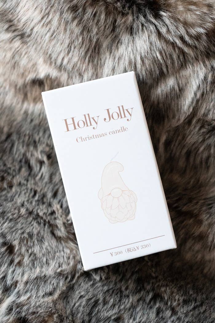 3COINS(スリコ)のオススメインテリア「【Holly Jolly】クリスマスキャンドル」