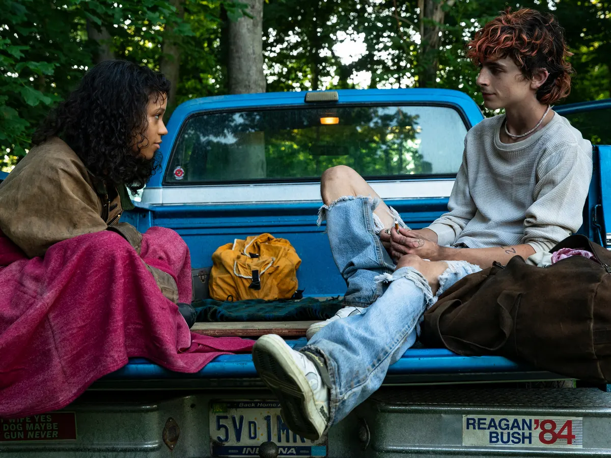 Timoth e Chalamet   Taylor Russell Bones And All Interview - 80