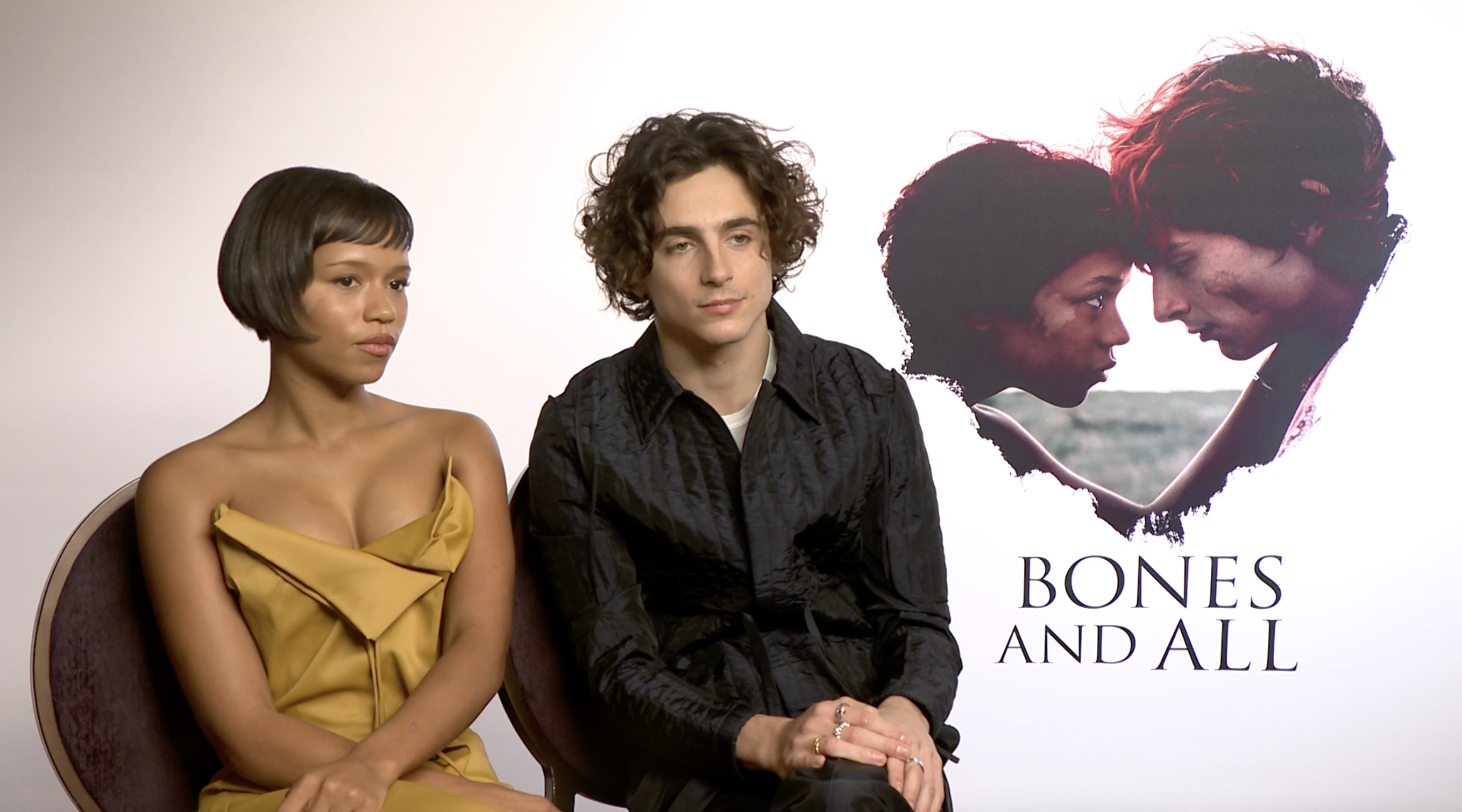 Timothee Chalamet, Taylor Russell & Chloe Sevigny at the 'Bones