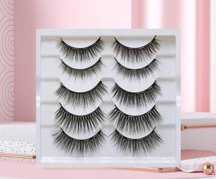 the lashes in the case