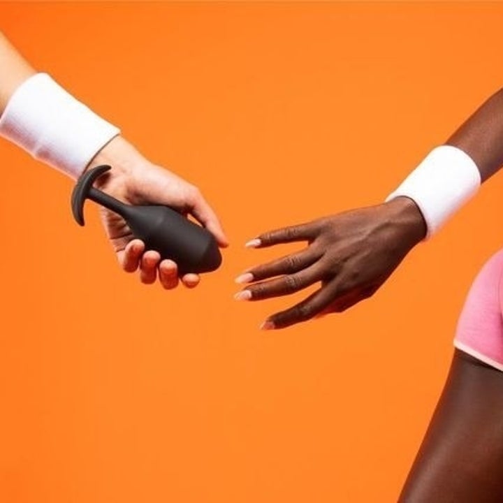 Models passing off black vibrating weighted plug