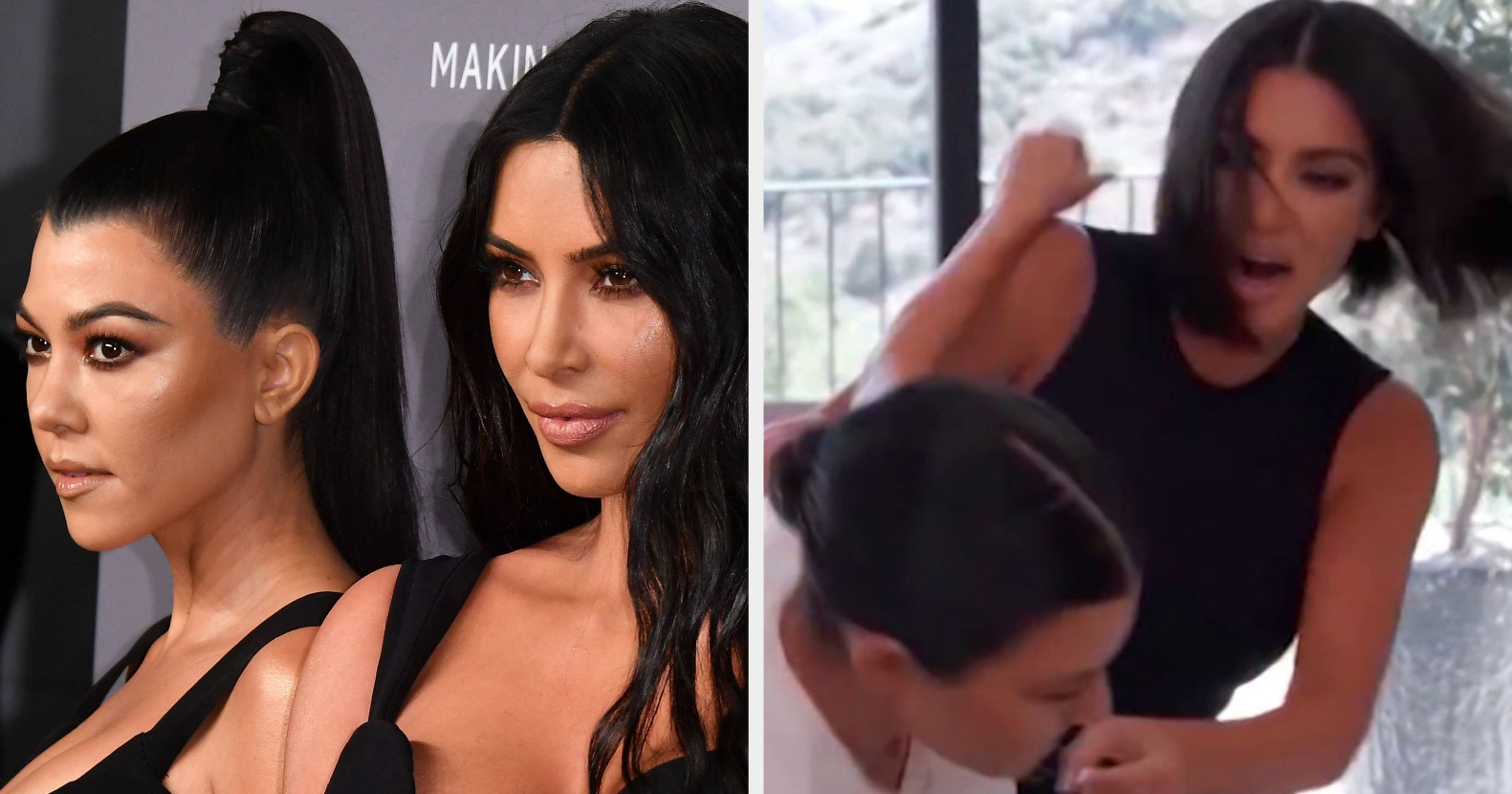 Kim And Kourtney Kardashian’s Infamous Feud Is Seemingly Rearing Up