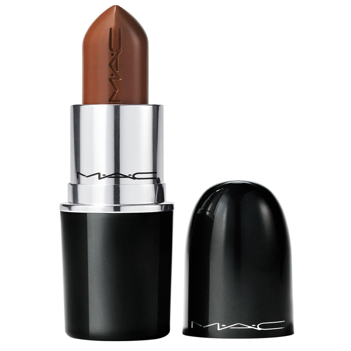 the lipstick with the cap next to it