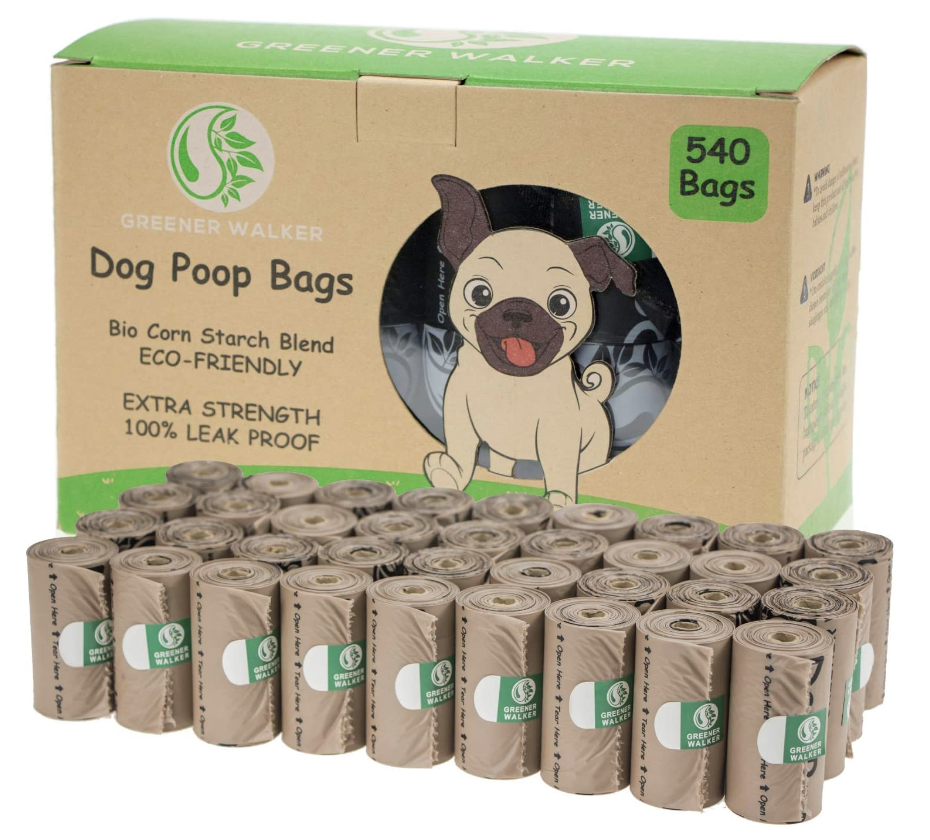 set of poop bag rolls