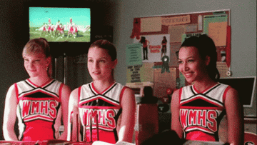 Brittany, Quinn, and Santana in &quot;Glee&quot;