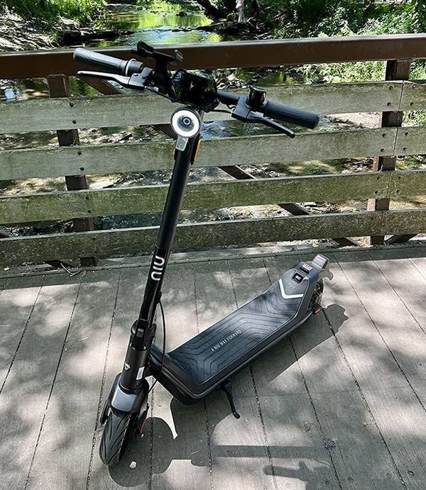 A reviewer&#x27;s scooter