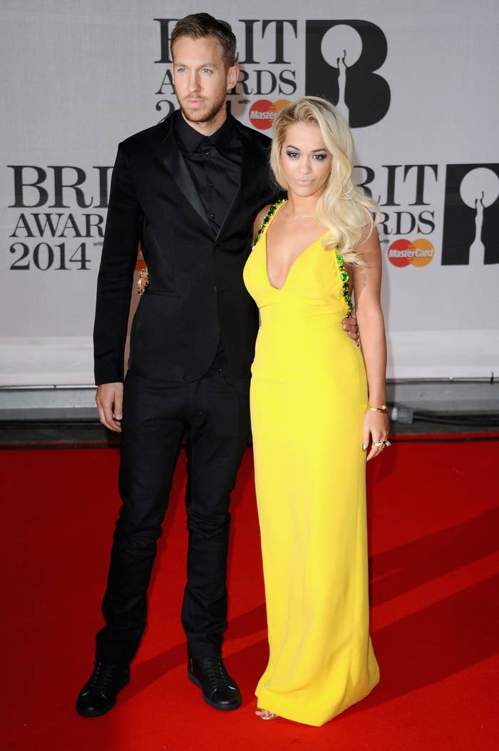 Calvin and Rita on the red carpet