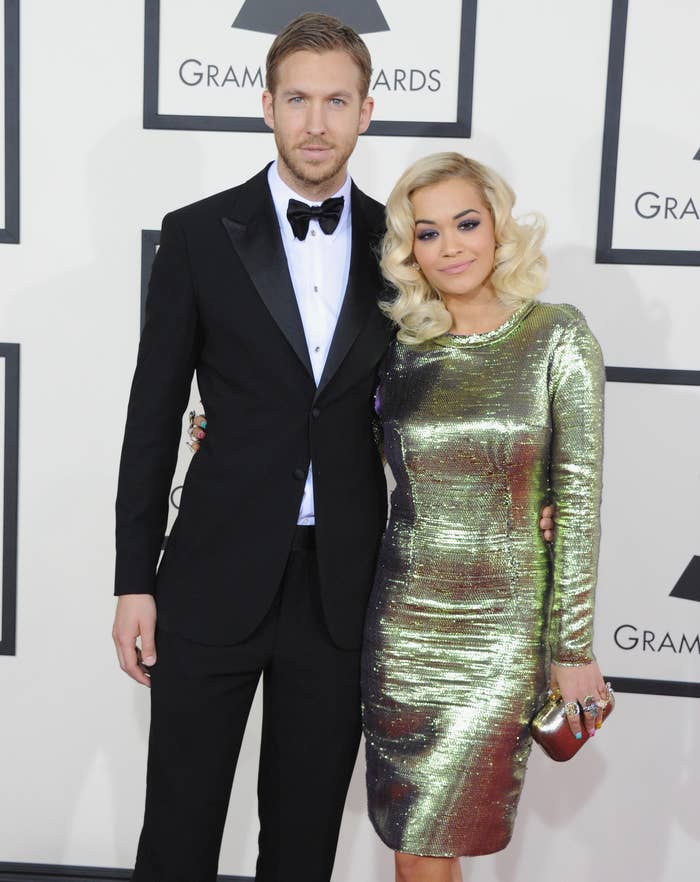 Calvin and Rita on the red carpet