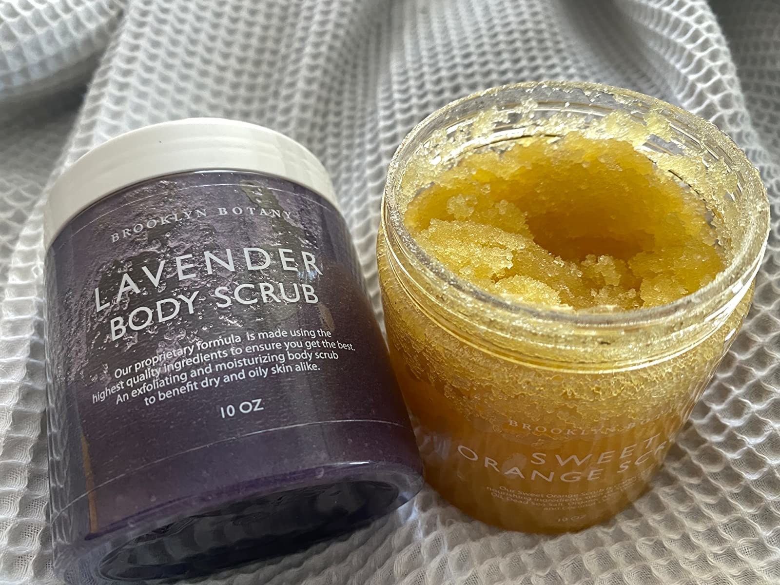 Reviewer image of body scrubs