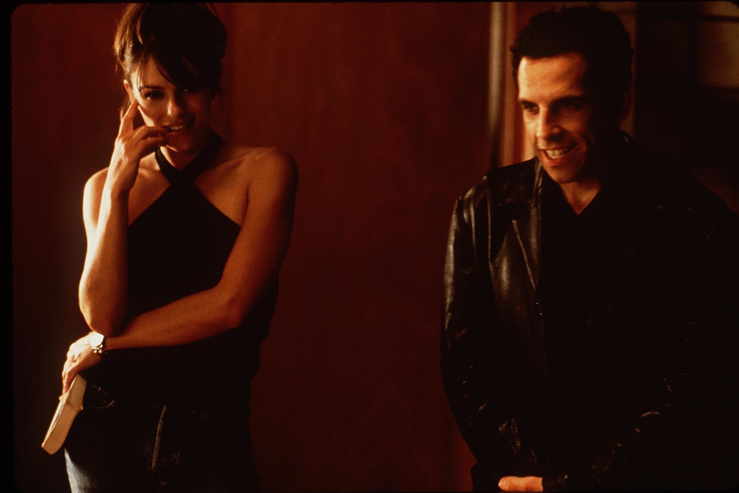 1998 Ben Stiller And Elizabeth Hurley Star In The Movie "Permanent Midnight"