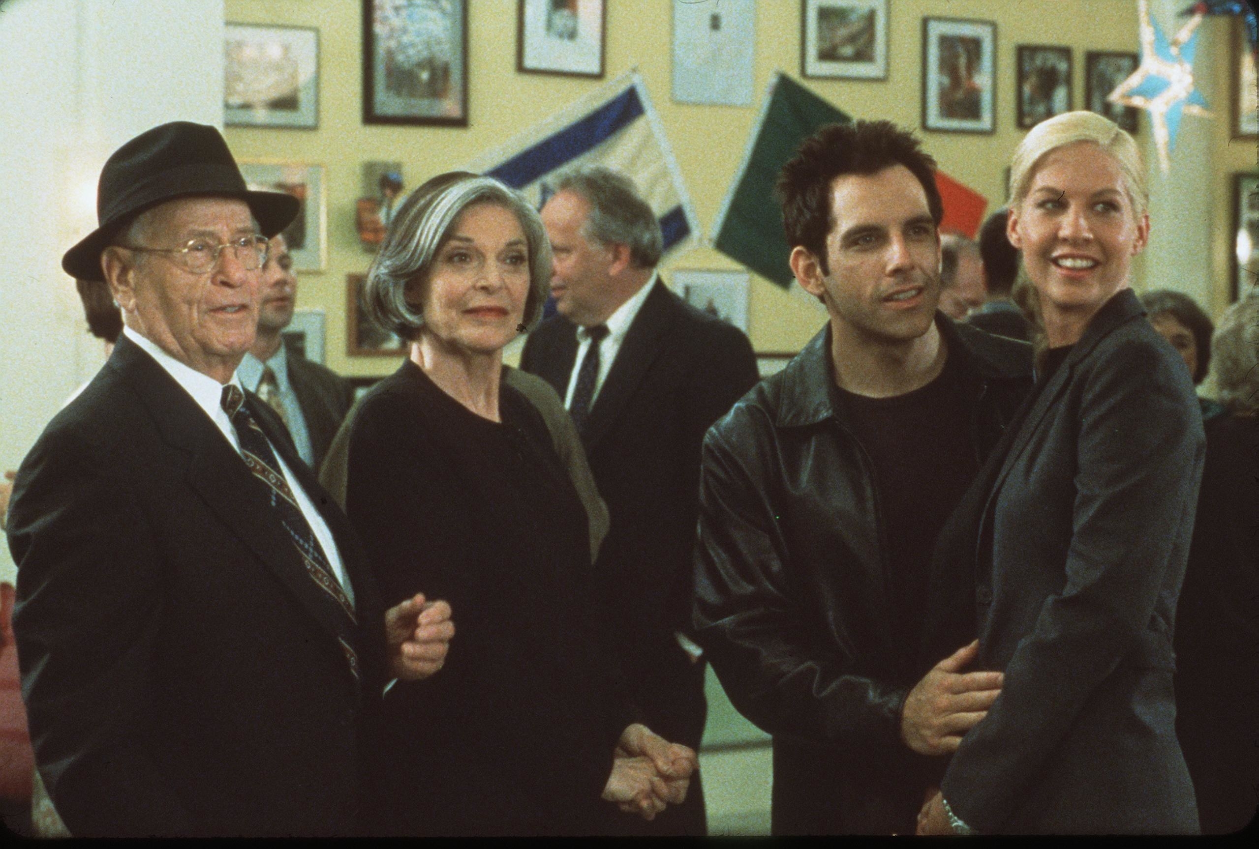 Eli Wallach, Anne Bancroft, Ben Stiller And Jenna Elfman Star In &quot;Keeping The Faith&quot;