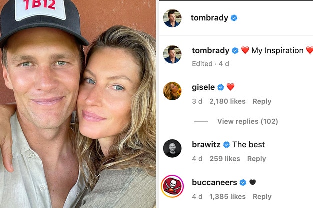 Gisele Bundchen posts loving Instagram tribute to Tom Brady after Super  Bowl win - The Boston Globe