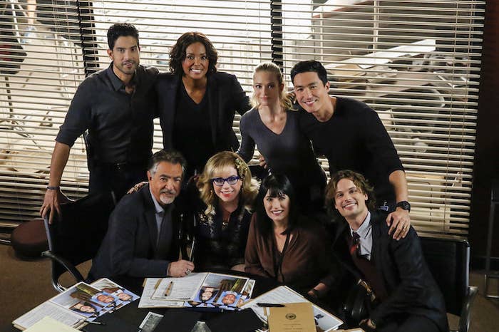 The cast of the original Criminal Minds