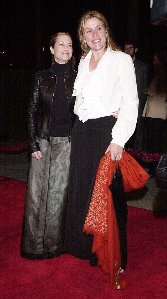 Holly and Frances on the red carpet