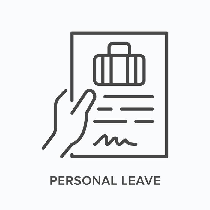 Personal leave request