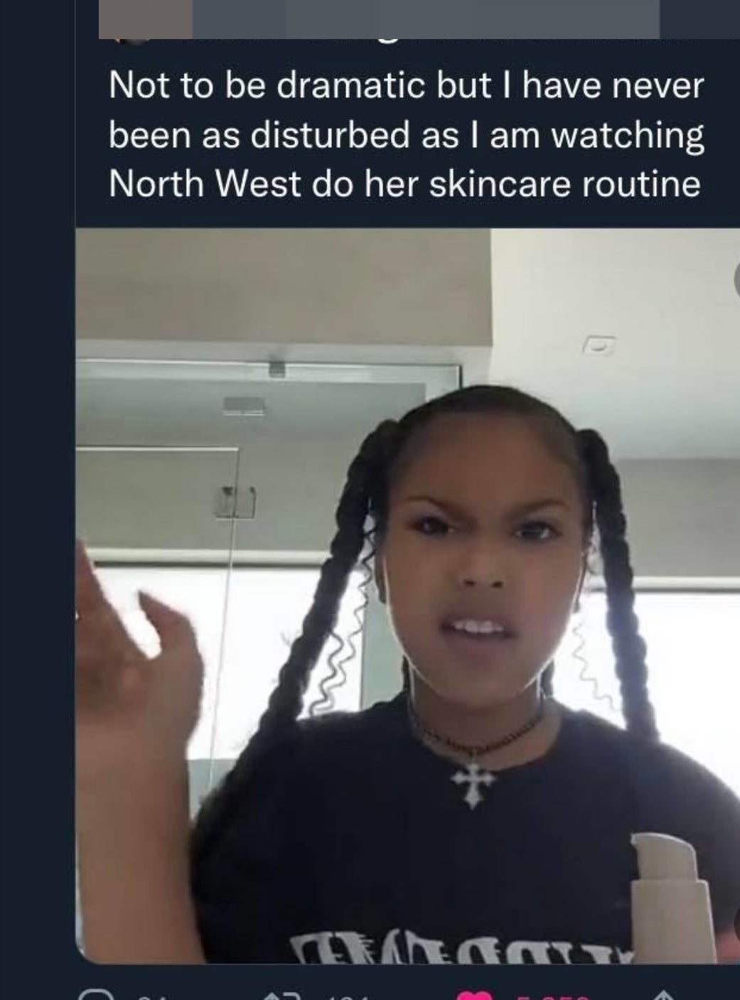 North West's TikTok Skincare Routine Called 