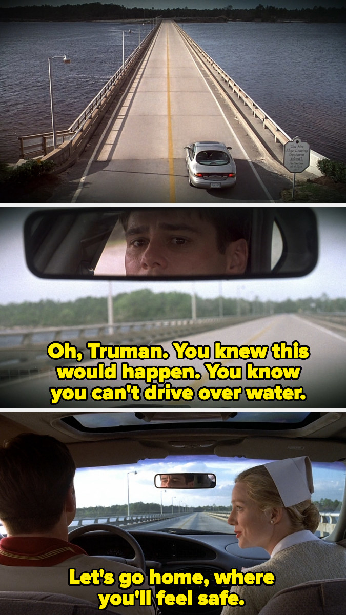 Screenshots from &quot;The Truman Show&quot;