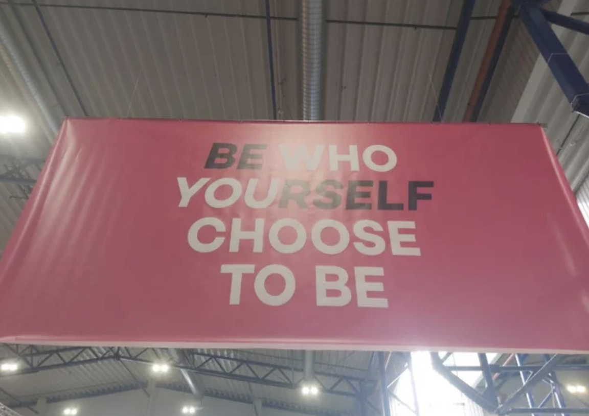 &quot;Be Who Yourself Choose to Be&quot;
