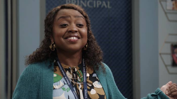 Quinta Brunson in "Abbott Elementary"