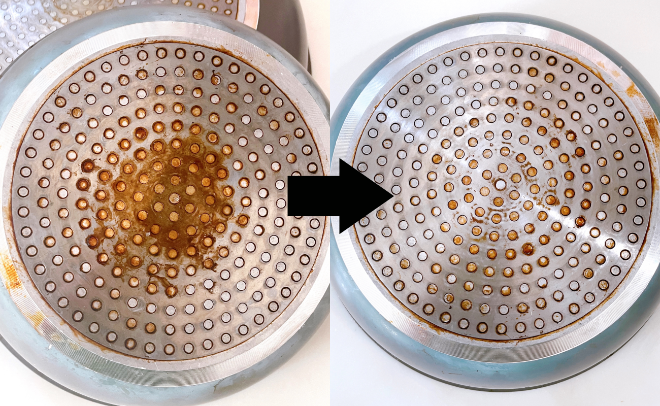 CAINZ（カインズ）のオススメ掃除便利グッズ「水をつけて擦るだけ キッチンのコゲおとし スティック状」