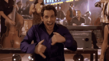 Ben Stiller trying to salsa dance