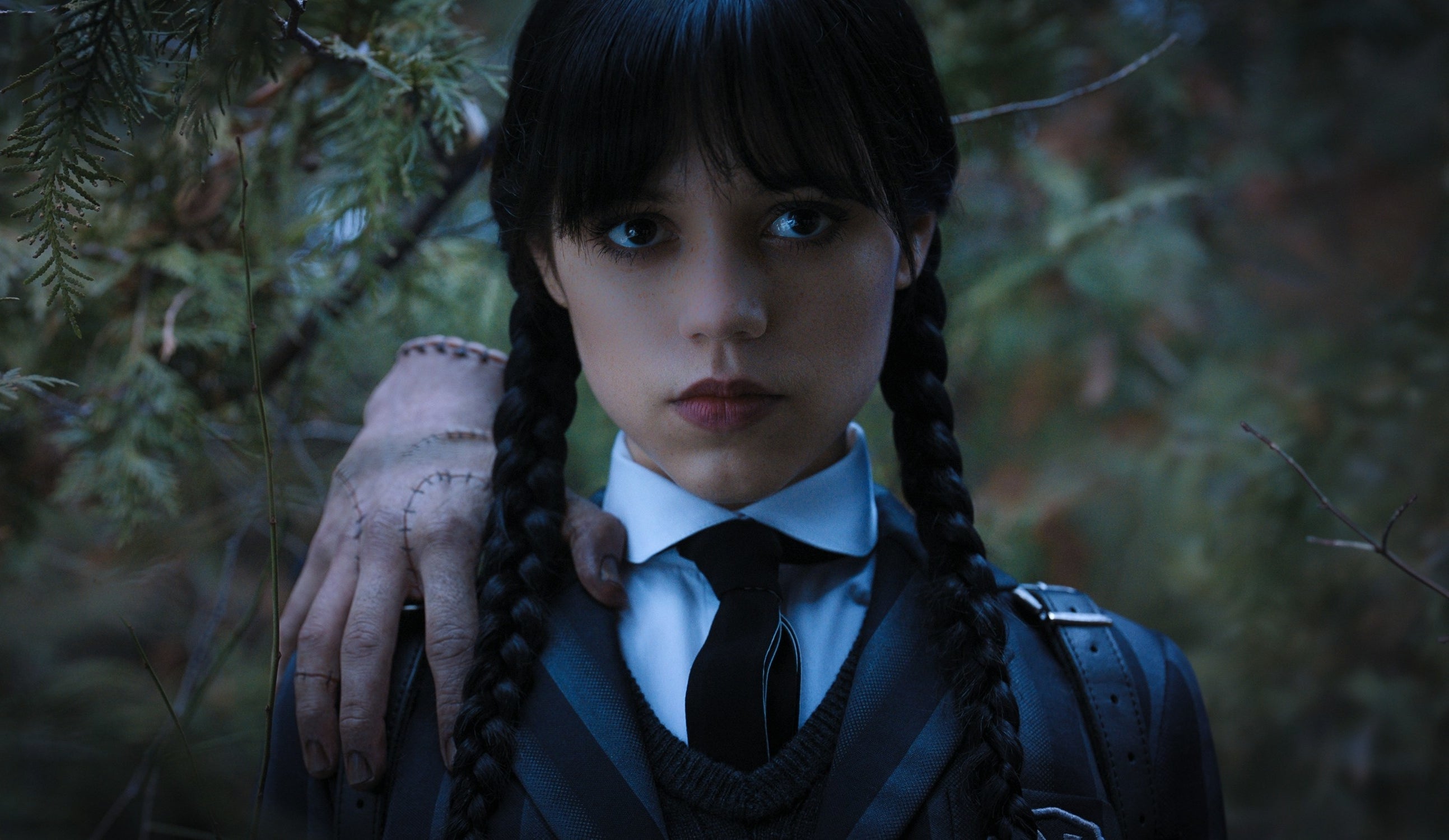 Jenna Ortega in Wednesday