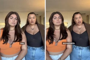 Curve models Ella Halikas and Alexa McCoy were entering a club with about 12 other girls when only they were stopped by the bouncer who looked them up and down, closed off the rope, and denied them entry. "This type of discrimination is so damaging to people's self worth and confidence," Ella told BuzzFeed.