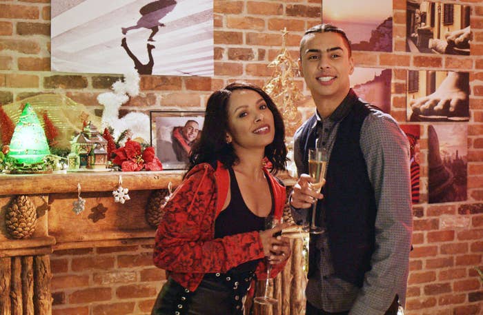 Kat Graham and Quincy Brown