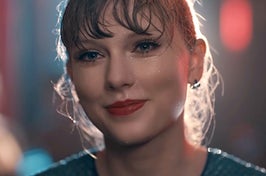 taylor swift in music video "delicate"