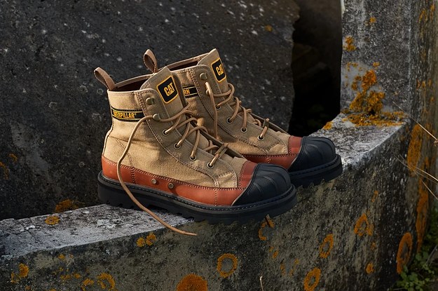 Cat Footwear Taps British Designer Nigel Cabourn For Two-Piece Boot Collab