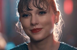 taylor swift in music video "delicate"