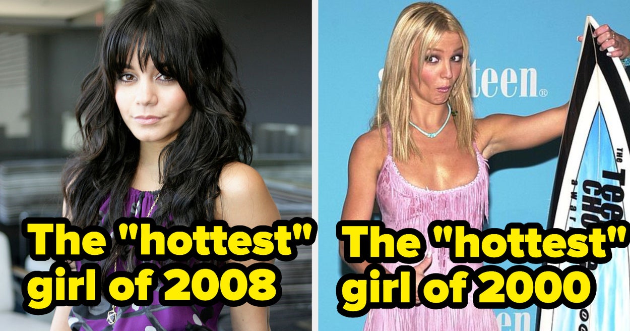 Here’s What Every “Choice Female Hottie” Looked Like Since 1999 — Like This Is Who Tweens Idolized Throughout The Years