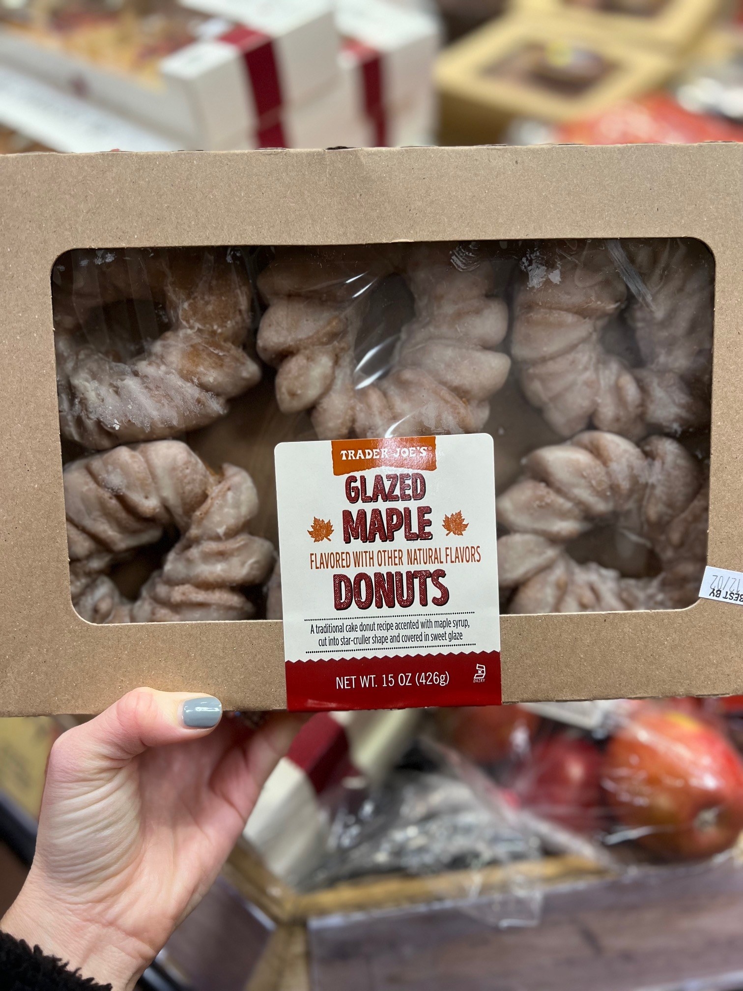 Glazed Maple Donuts