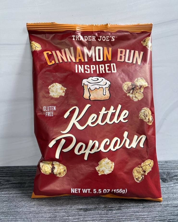 Cinnamon Bun Inspired Kettle Corn