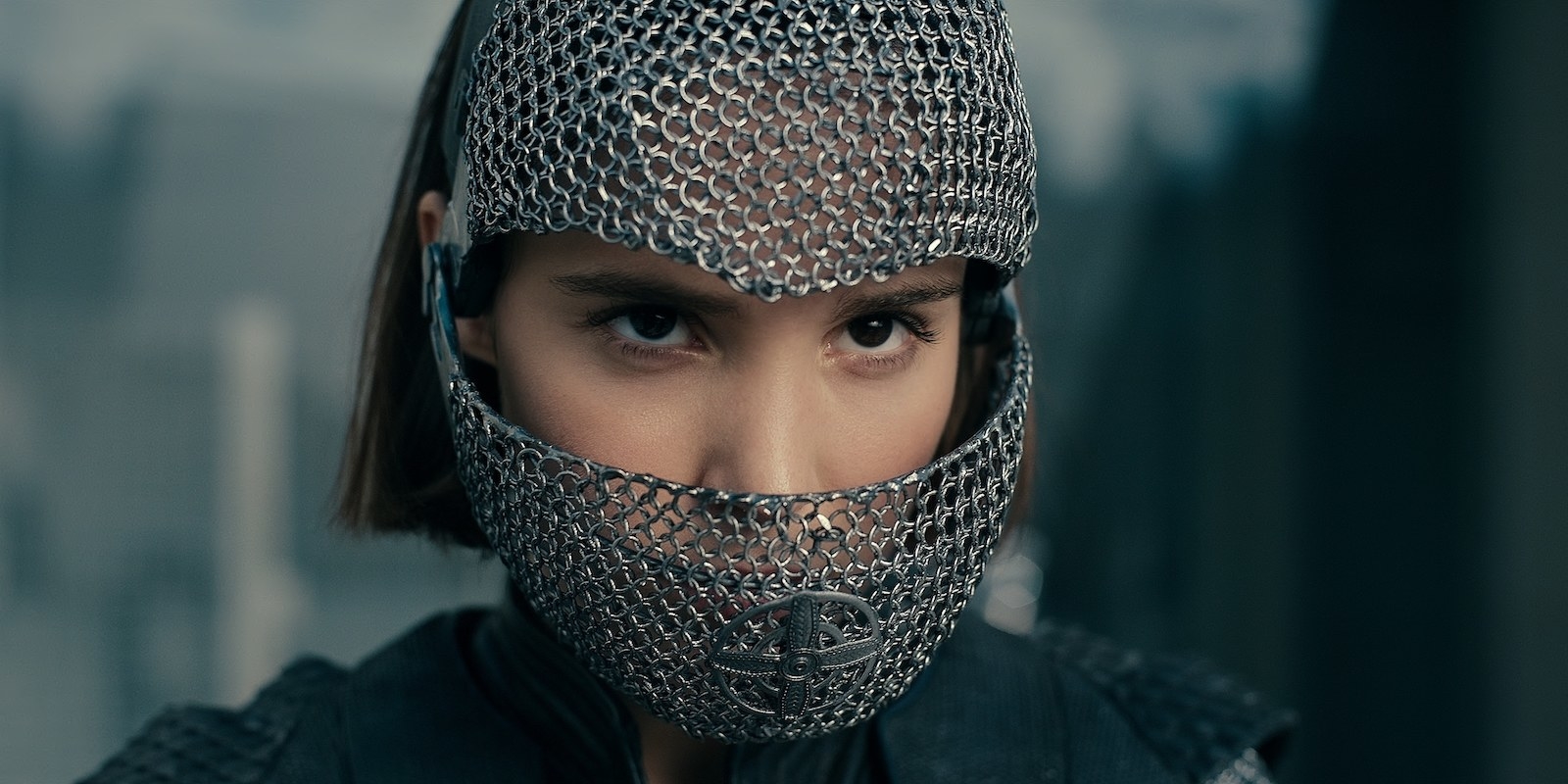 Alba Baptista as Ava Silva in Warrior Nun Season 2.