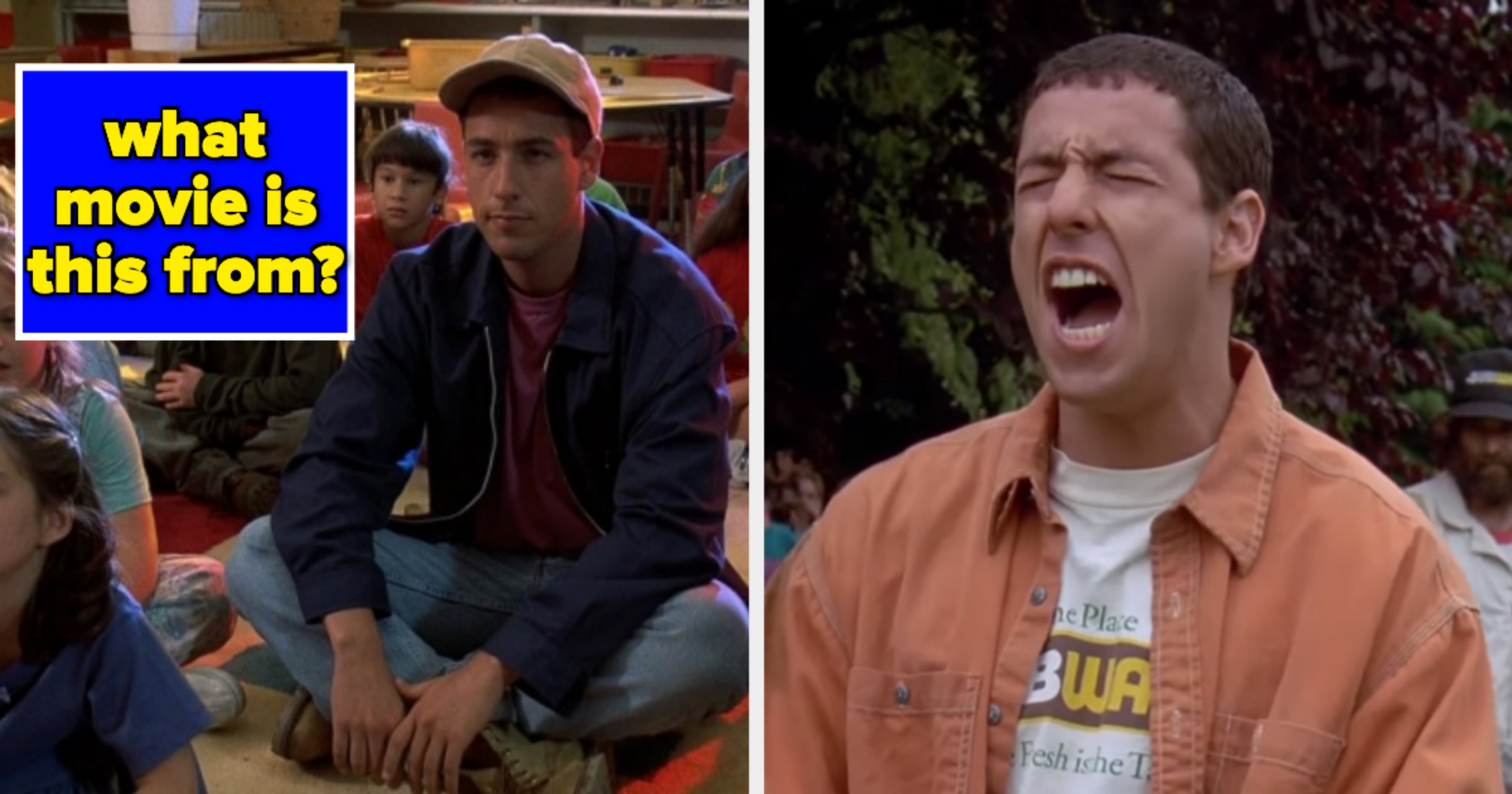 Adam Sandler Characters Movie Trivia Quiz