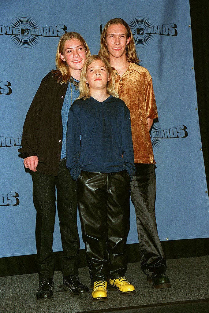 The Hanson brothers on the red carpet