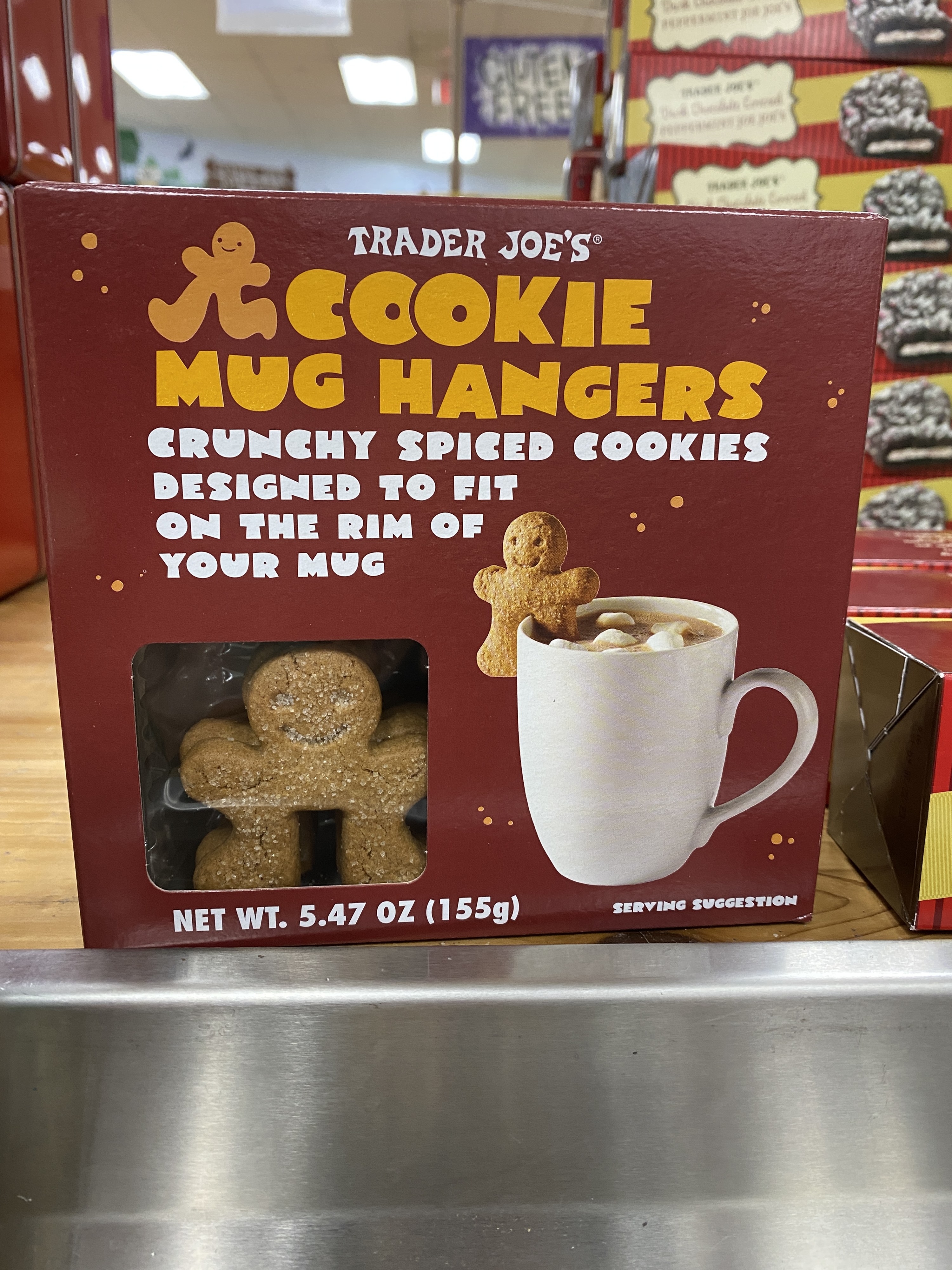 box of cookie mug hangers