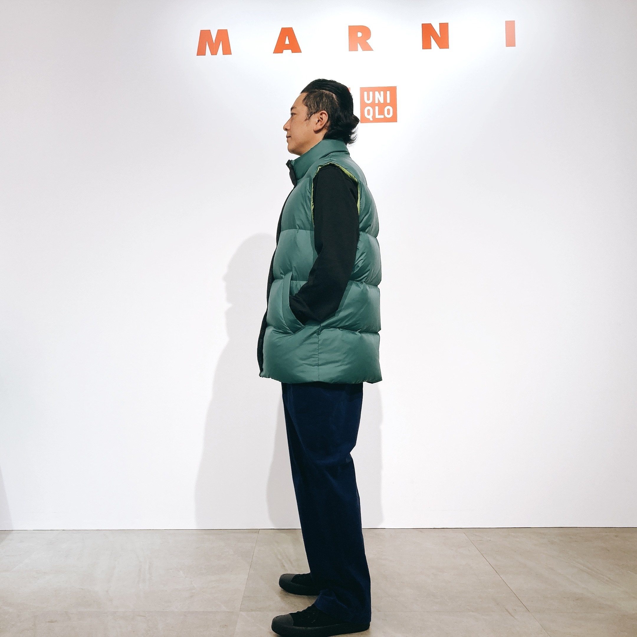 ダウンベスト ユニクロ×MARNI - アウター