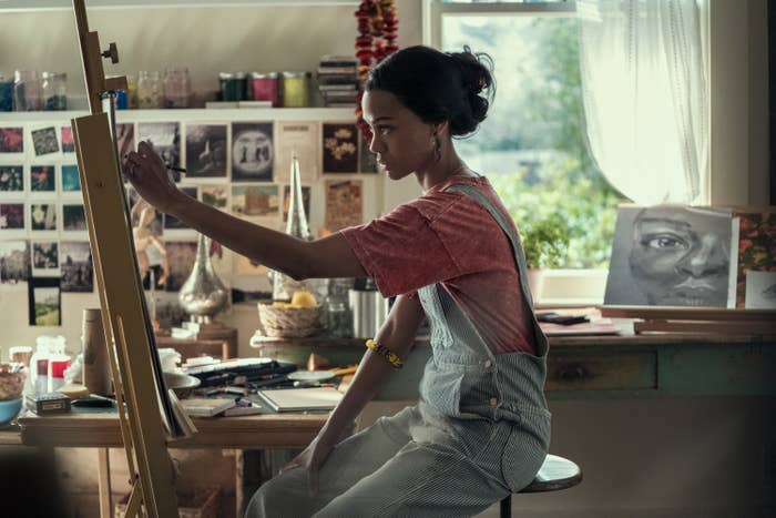 Zoe Saldaña in From Scratch