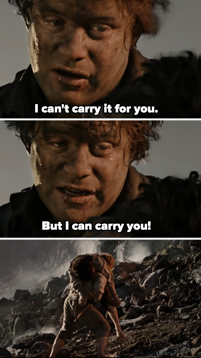 &quot;But I can carry you!&quot;