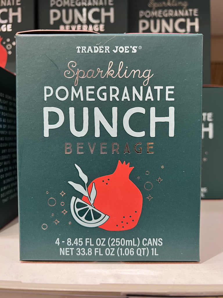 Sparkling Pomegranate Punch Beverage