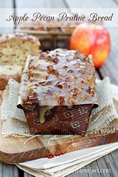 apple pecan praline bread