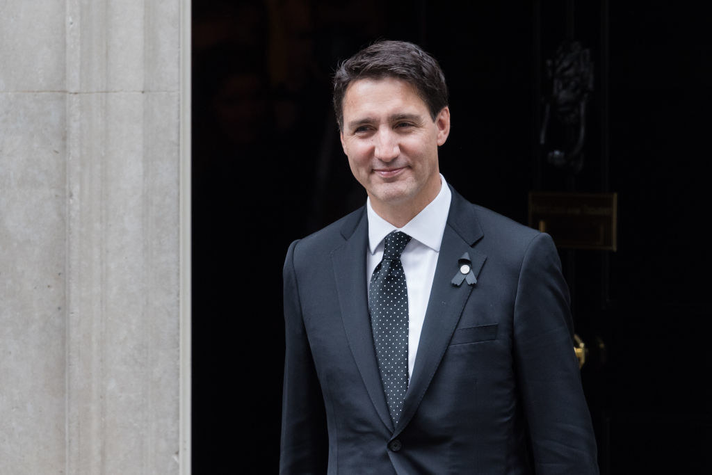 Prime Minister Justin Trudeau smiling