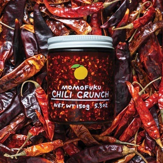 the jar of momofuku chili crunch