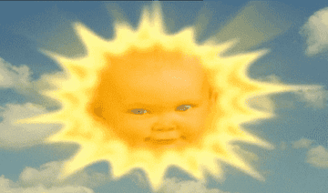 the sun baby from &quot;Teletubbies&quot;