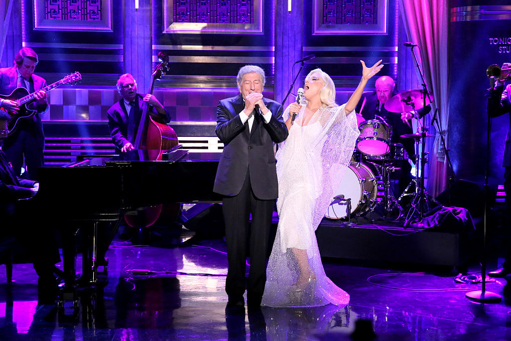 Lady Gaga and Tony Bennett perform together