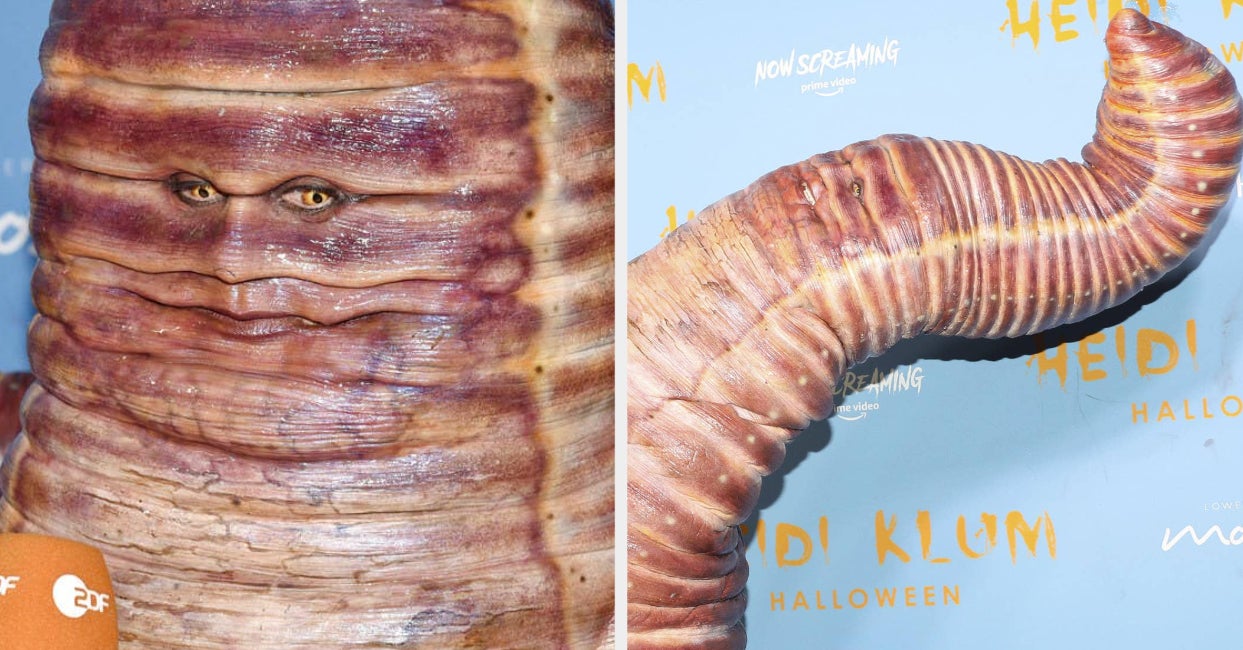The Designer Behind Worm Heidi Klum Says It'S One Of His Favorite Creations
